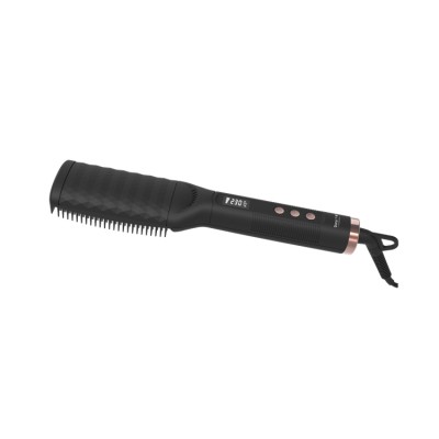 Hair Brush Electric Straightener Comb Ionic Infrared LCD Display Dual Voltage Hair Straightener Brush For Women